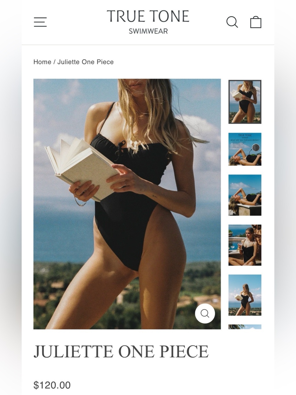 True Tone Tan Through Juliette One Piece Swimwear